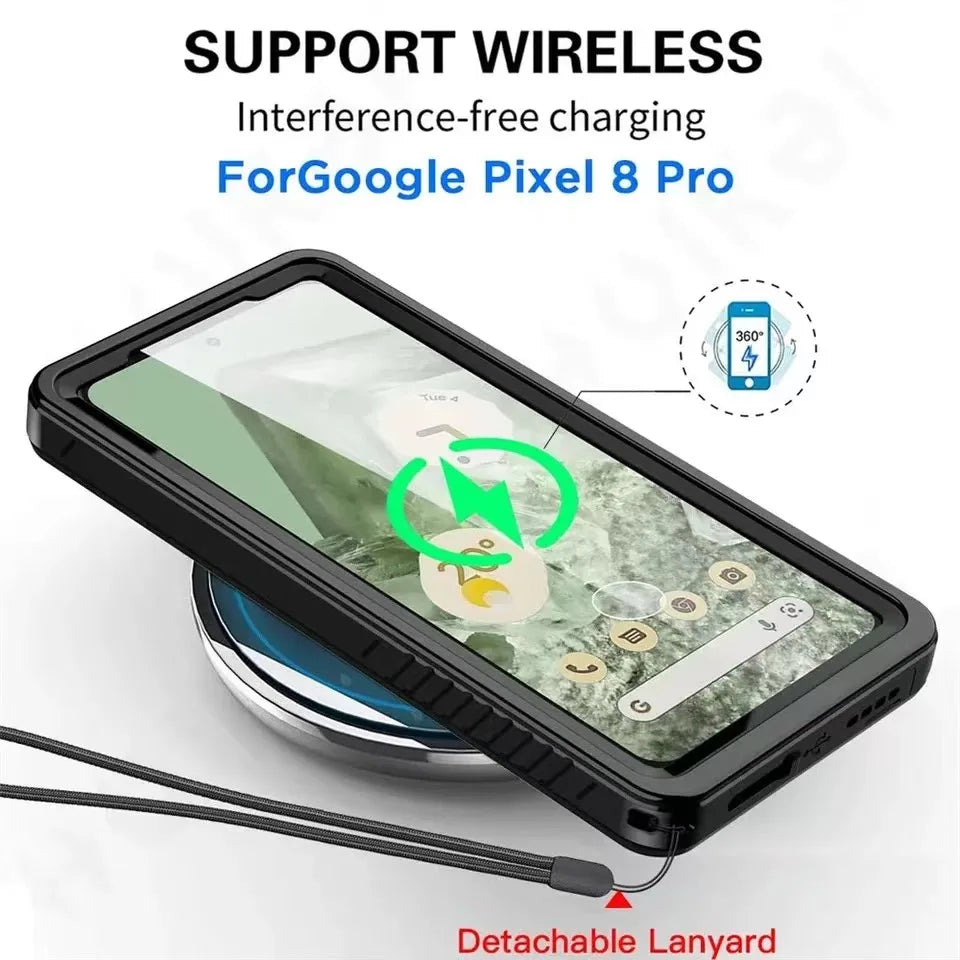 Google Pixel 9 IP68 Waterproof Diving Underwater Swim Cover