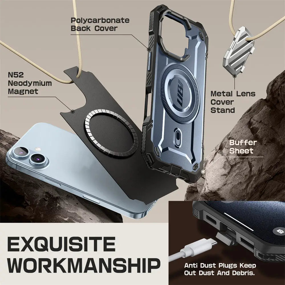 iPhone 16 SUPCASE UB Mag XT Heavy Duty Magnetic Case