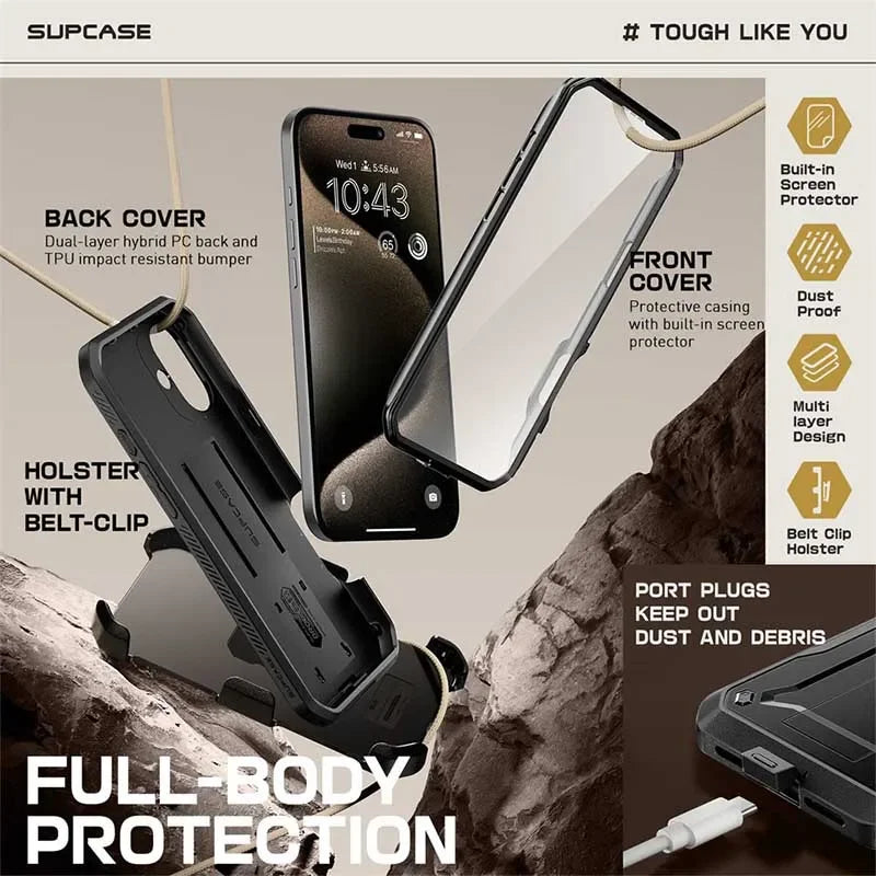 iPhone 16 Plus SUPCASE UB Pro Full-Body Rugged Case