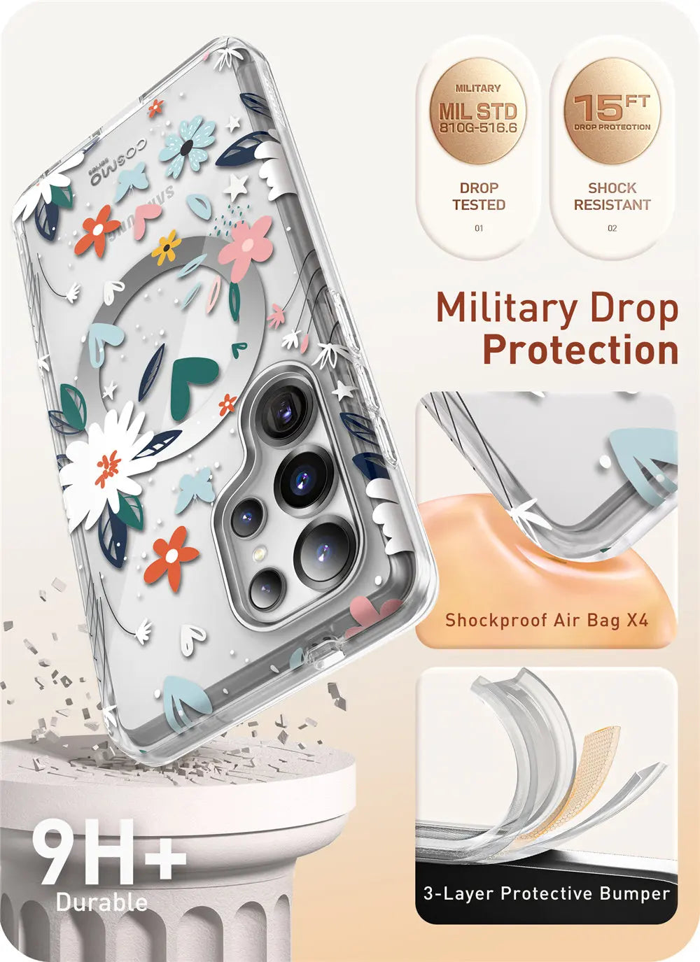 Galaxy S25 Ultra I-BLASON Cosmo Mag Slim Protective Case