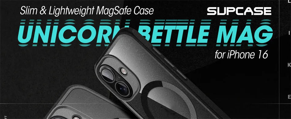 iPhone 16 SUPCASE UB Mag Series Slim Shockproof MagSafe Case