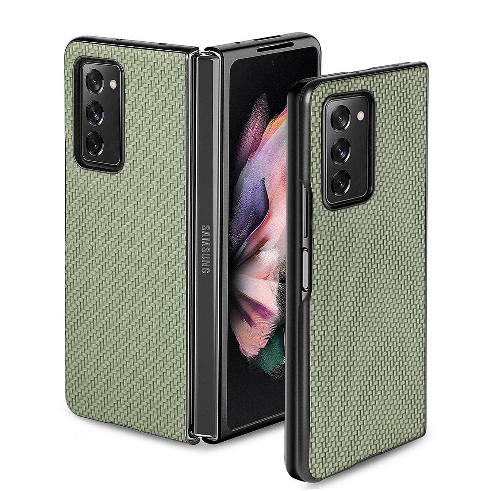 Anti-Slip Carbon Galaxy Z Fold 4 Cover