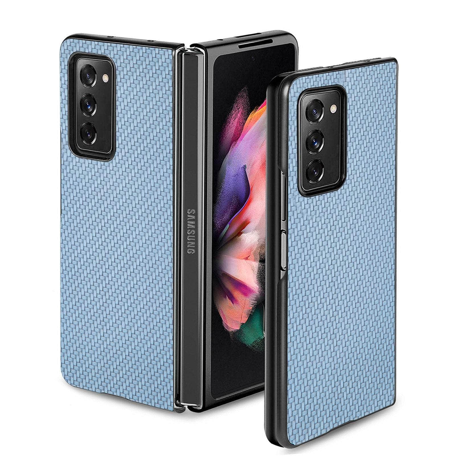 Anti-Slip Carbon Galaxy Z Fold 5 Cover