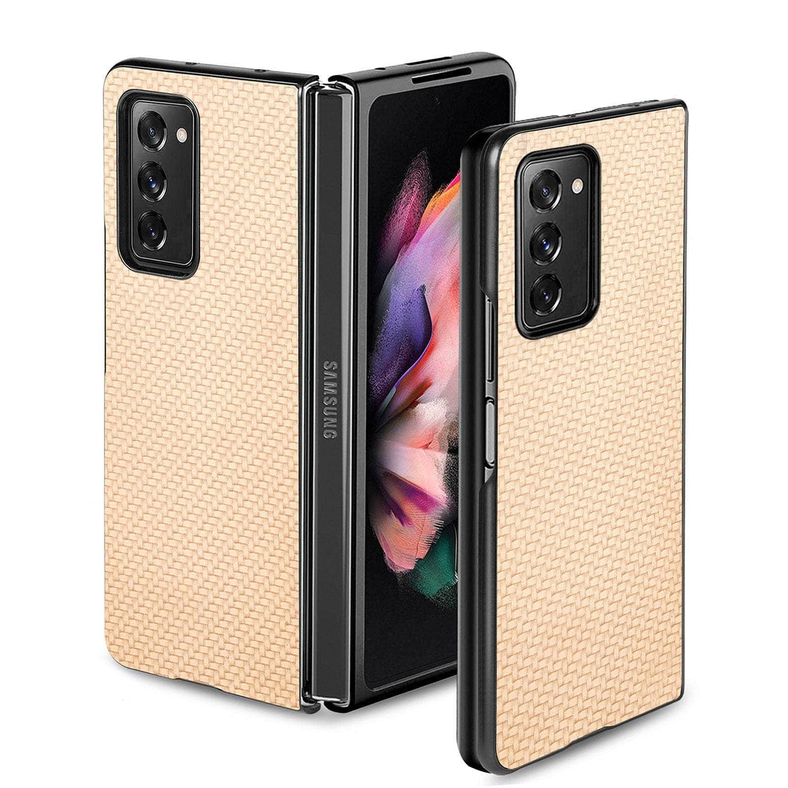 Anti-Slip Carbon Galaxy Z Fold 5 Cover