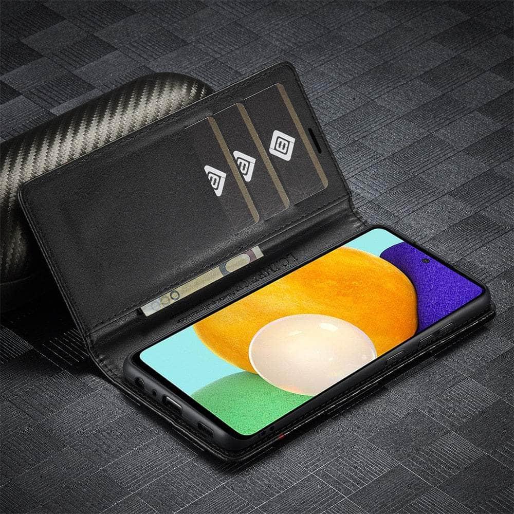 Carbon Fiber Vegan Leather Galaxy A54 Case