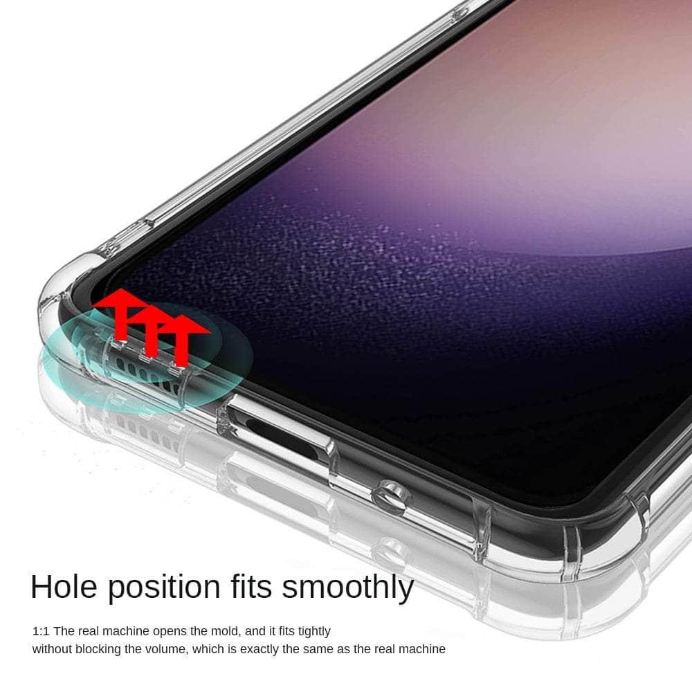 Casebuddy Clear Silicone Galaxy S23 FE Bumper