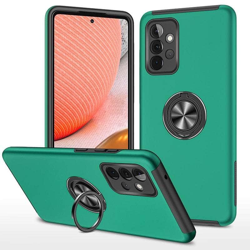 Casebuddy green / for Galaxy A14 5G Finger Ring Galaxy A14 Case