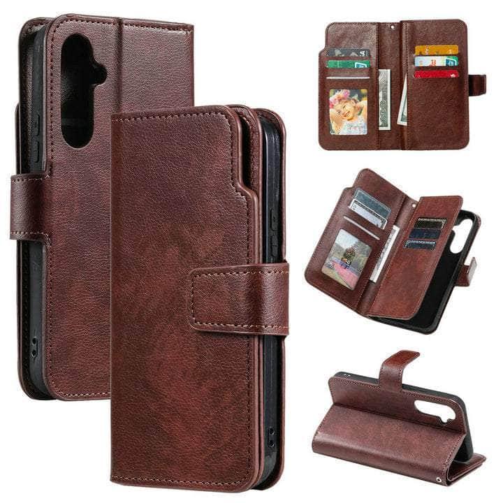 Casebuddy Galaxy A14 2023 Flip Multi Card Pocket Wallet Shell