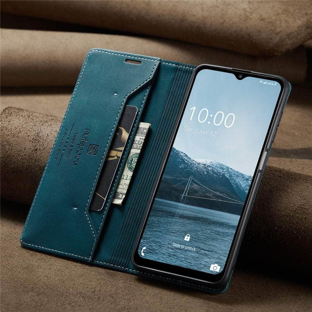 Casebuddy Galaxy A14 5G Flip Vegan Leather Cover