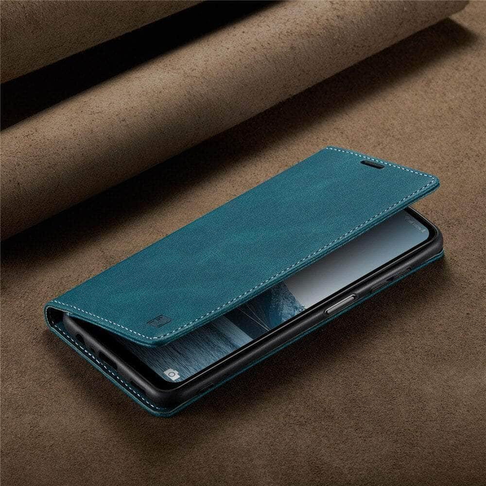 Casebuddy Galaxy A14 5G Flip Vegan Leather Cover