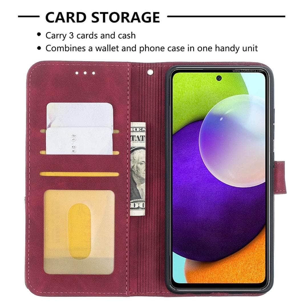 Casebuddy Galaxy A34 Wallet Flip Leather Case