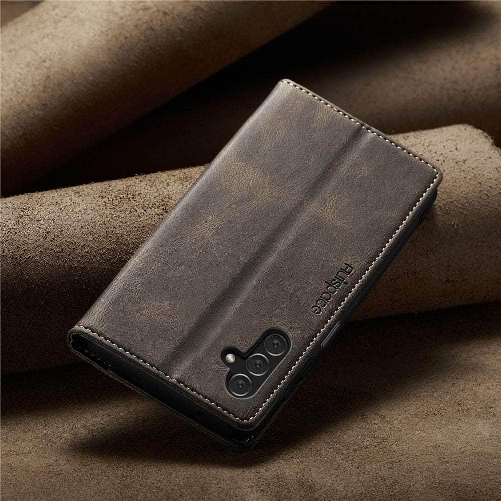 Casebuddy Galaxy A4 54G Flip Vegan Leather Cover