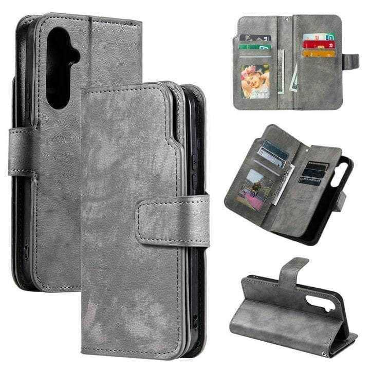 Casebuddy Galaxy A54 2023 Flip Multi Card Pocket Wallet Shell