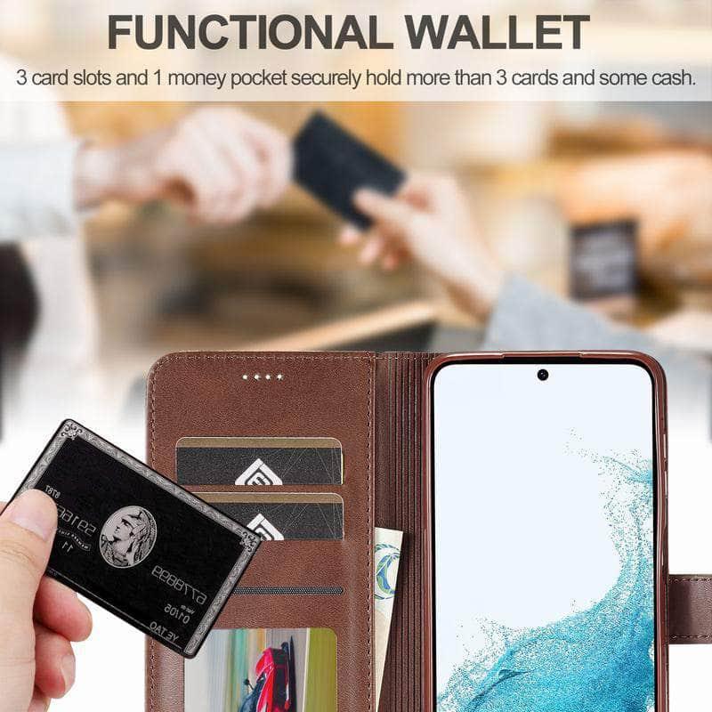 Casebuddy Galaxy S23 FE Flip Magnetic Wallet Cover