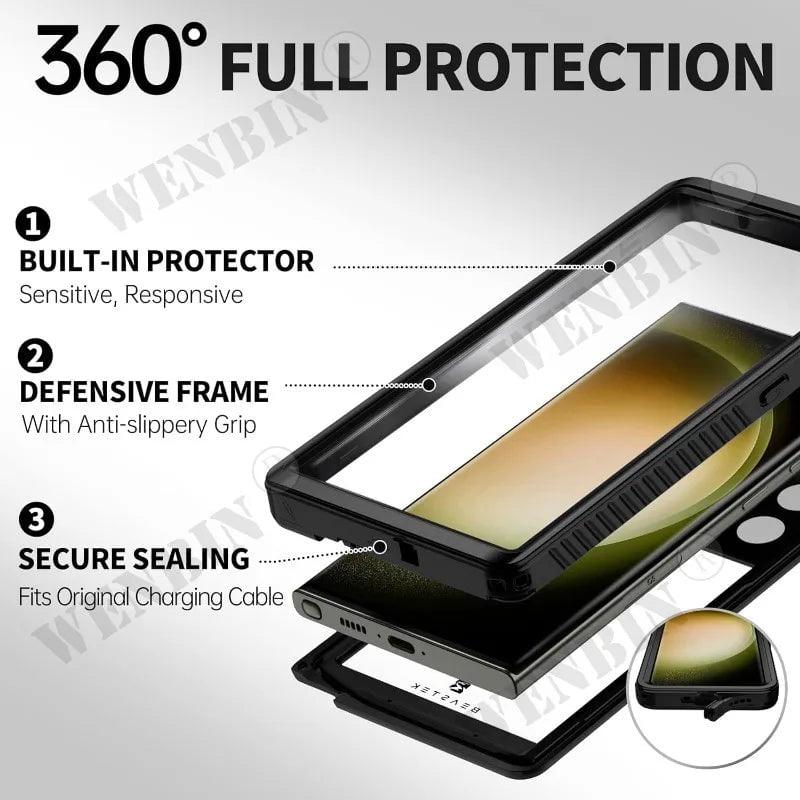 Galaxy S24 IP68 Waterproof Case