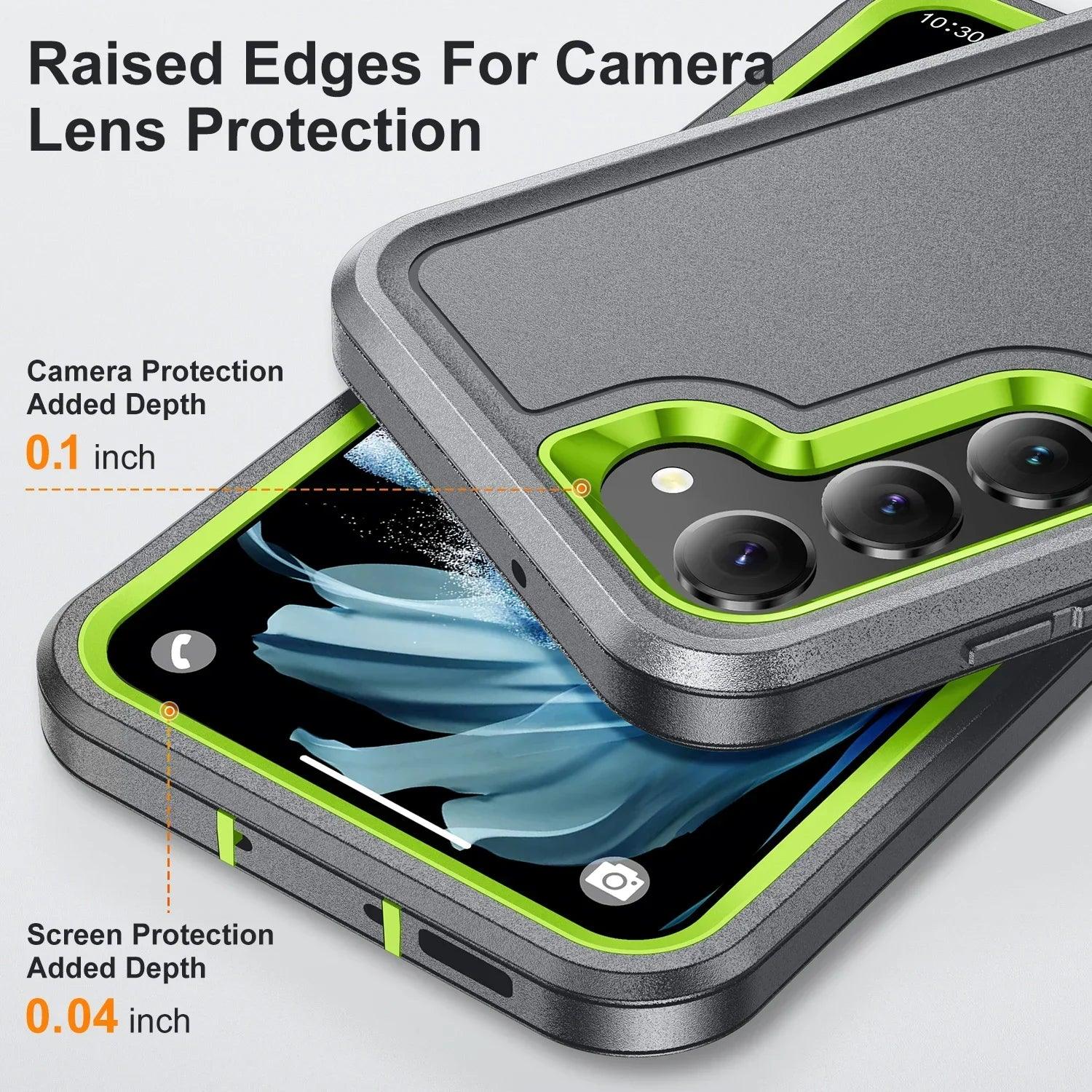 Galaxy S24 Plus Anti-Dust Kickstand Rugged Case