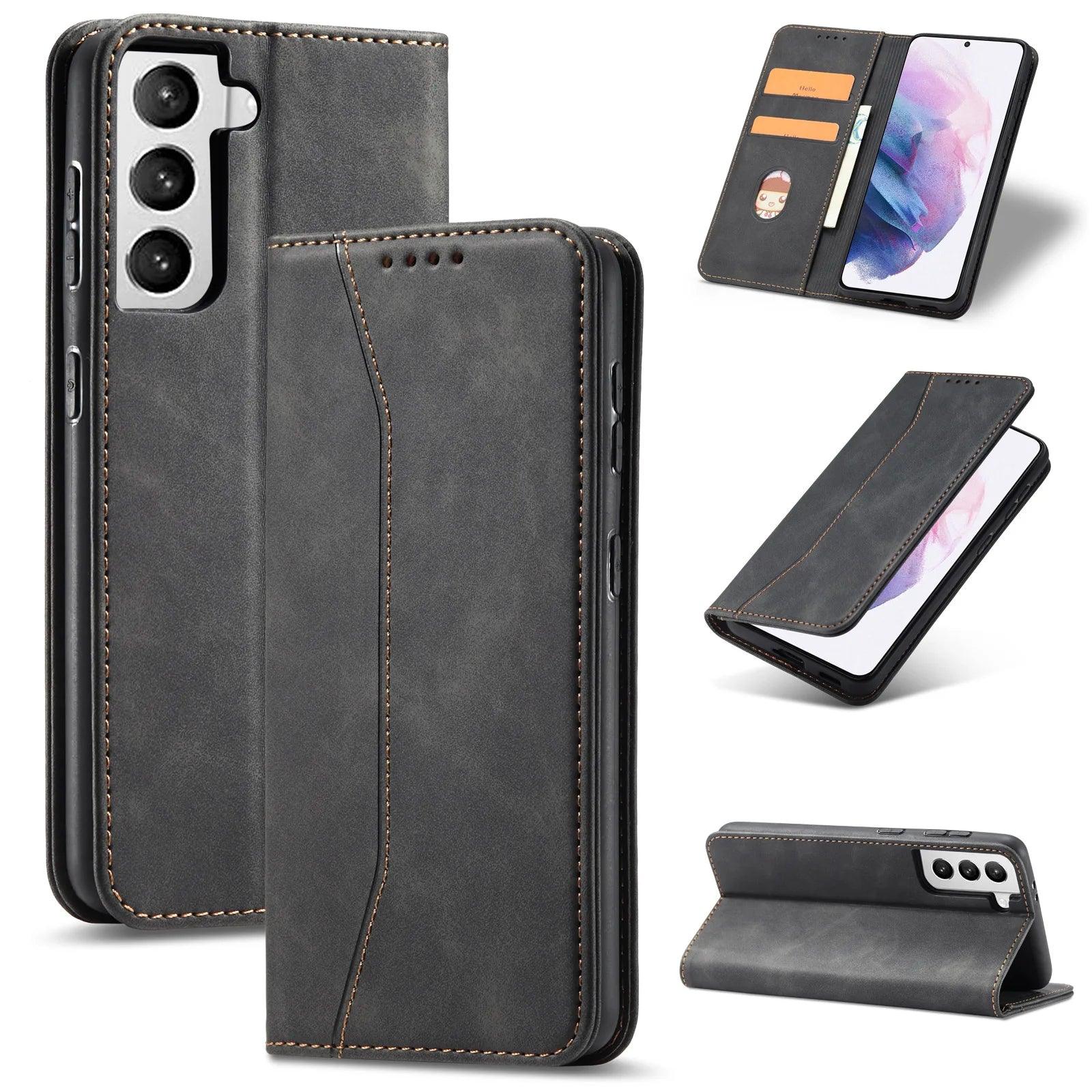 Casebuddy Galaxy S24 Plus Luxury Vegan Leather Case