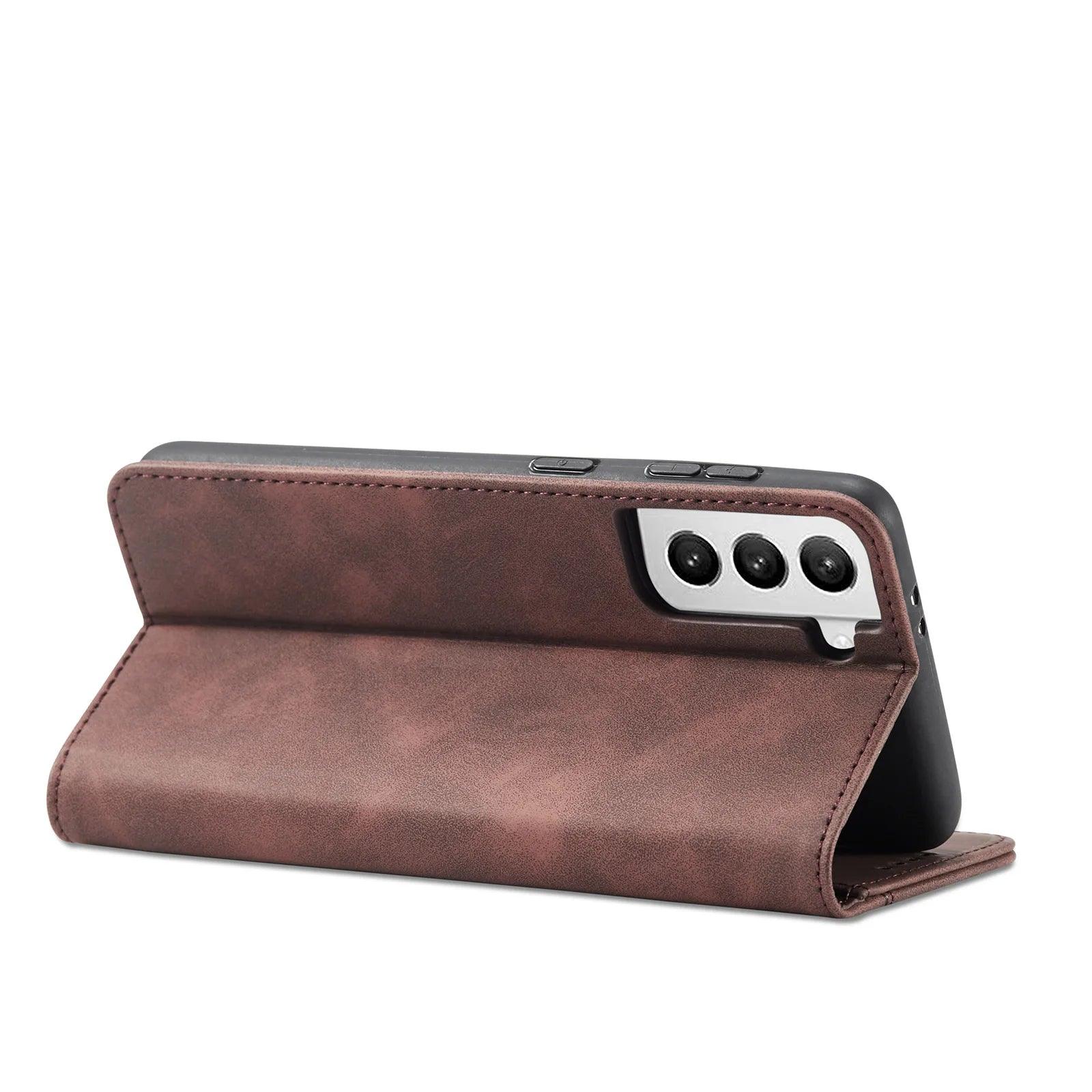 Casebuddy Galaxy S24 Plus Luxury Vegan Leather Case