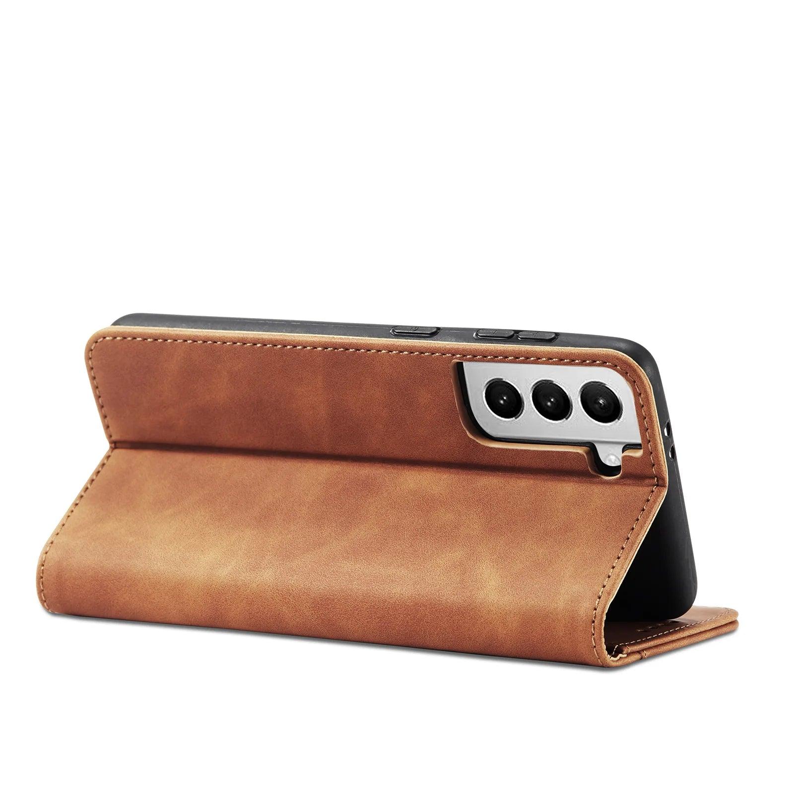 Casebuddy Galaxy S24 Plus Luxury Vegan Leather Case