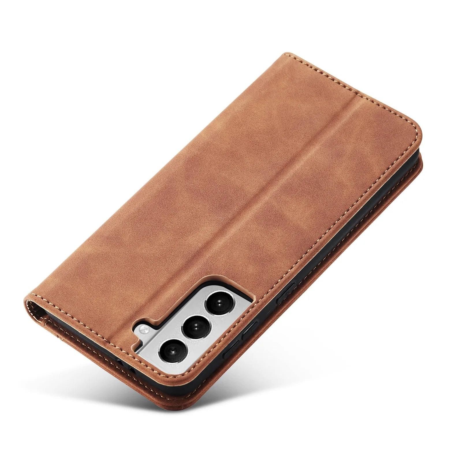 Casebuddy Galaxy S24 Plus Luxury Vegan Leather Case