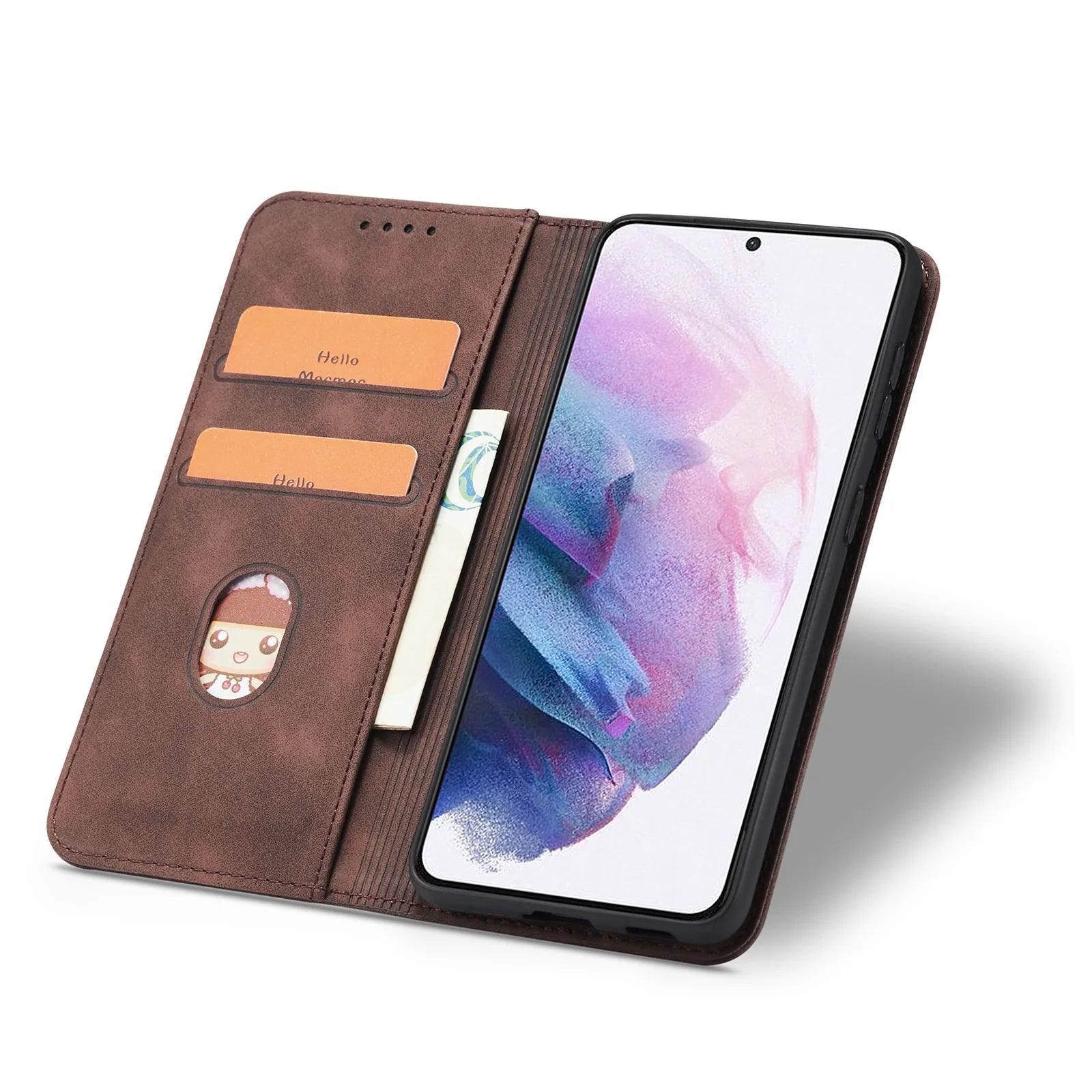 Casebuddy Galaxy S24 Plus Luxury Vegan Leather Case