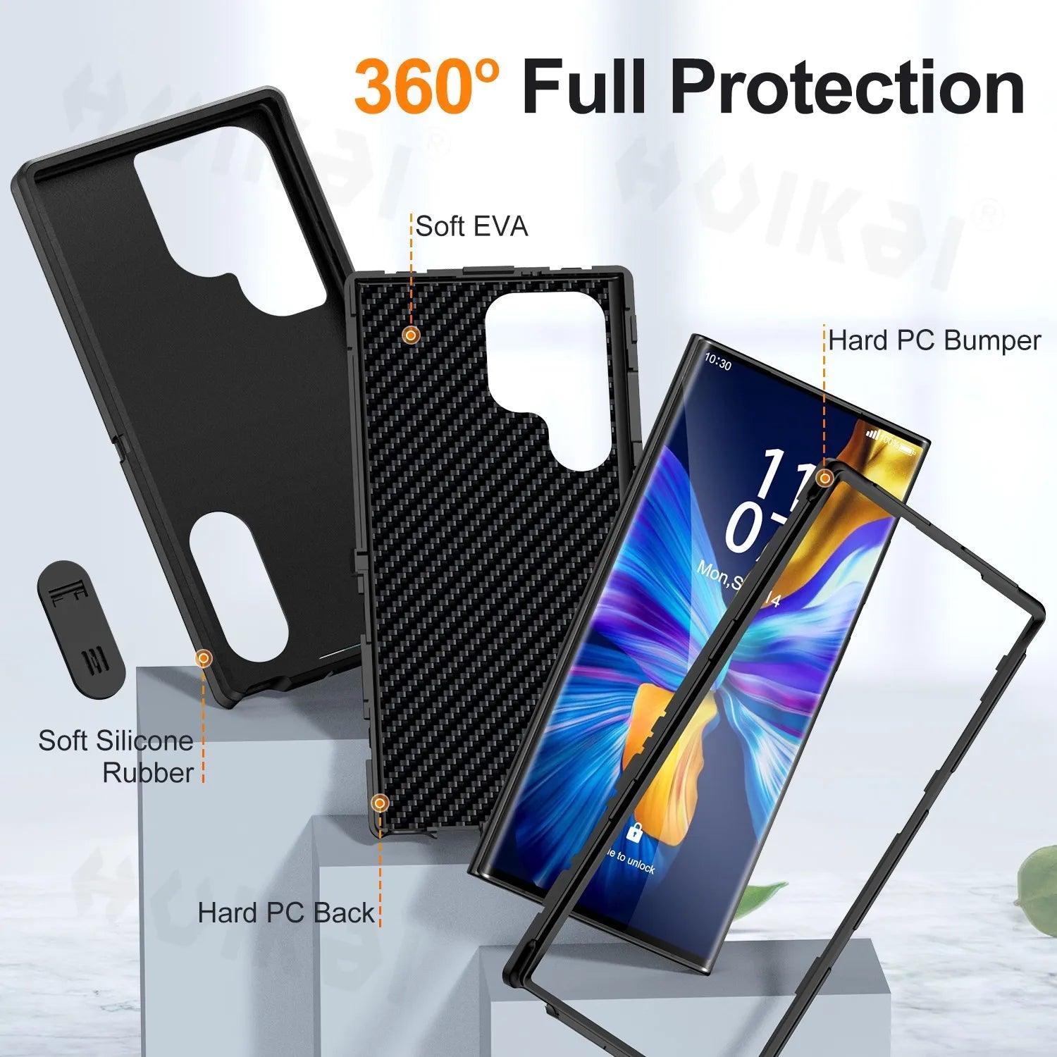 Casebuddy Galaxy S24 Plus Shockproof Heavy Duty Cover