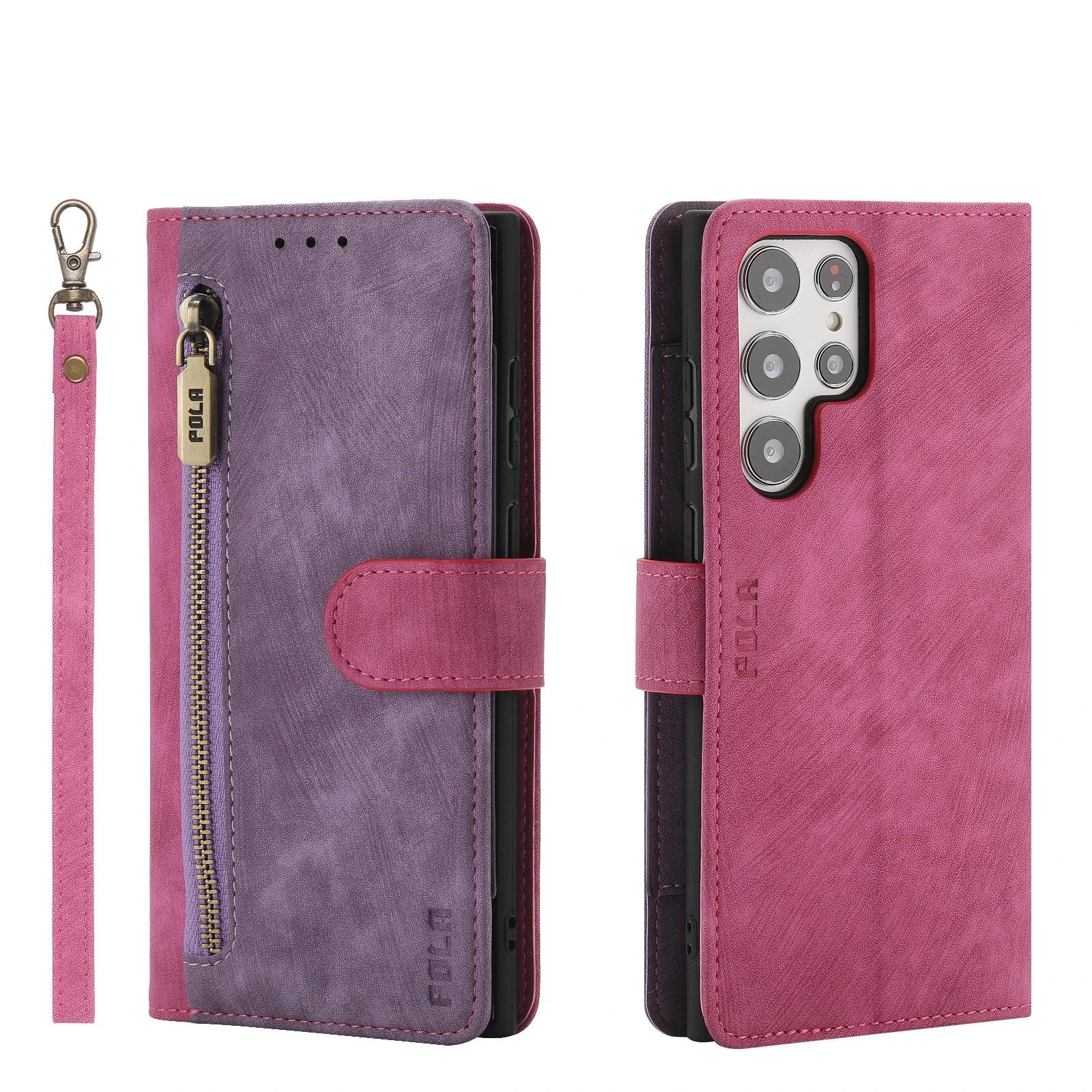 Casebuddy Galaxy S24 Ultra Anti-Theft Brush Leather Case