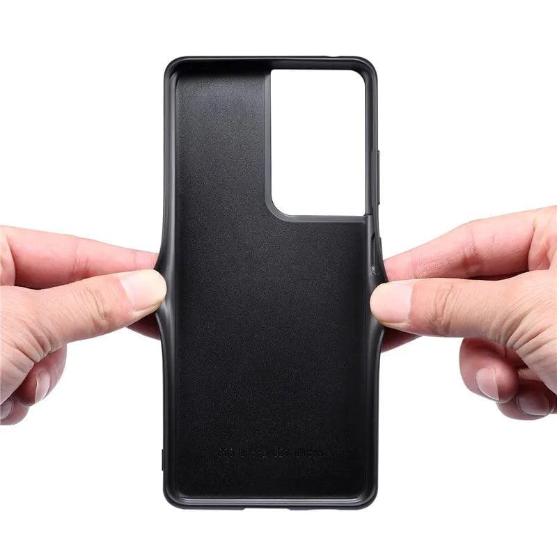 Casebuddy Galaxy S24 Ultra Luxury Vegan Leather Card Slot Case