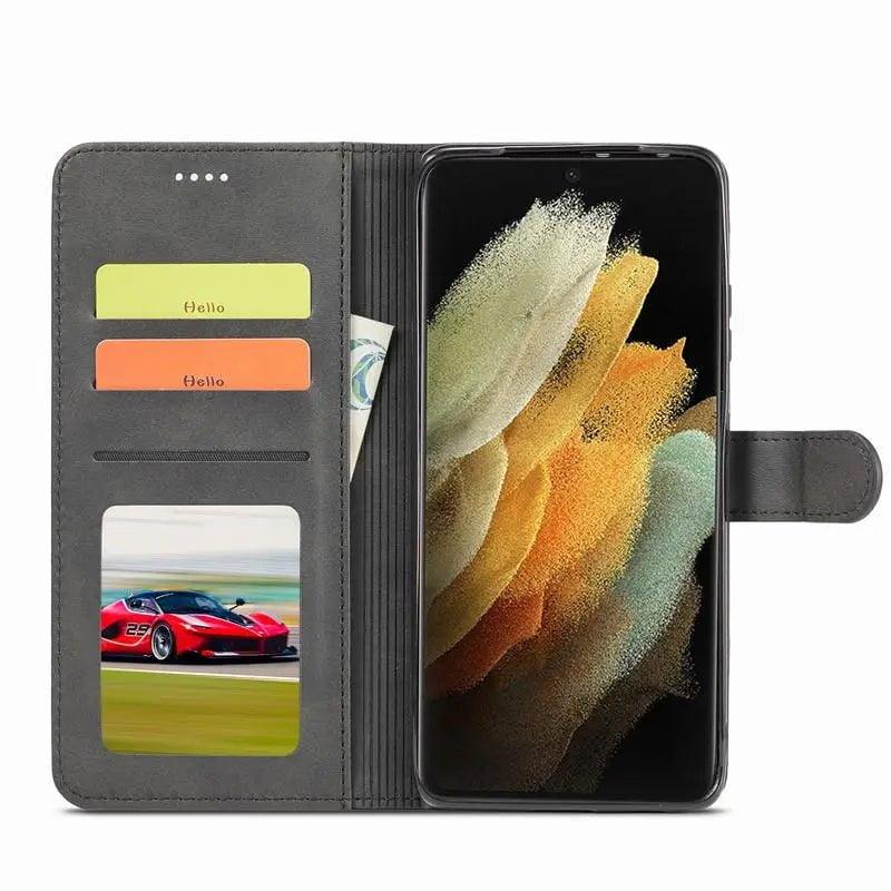 Casebuddy Galaxy S24 Ultra Wallet Leather Cover