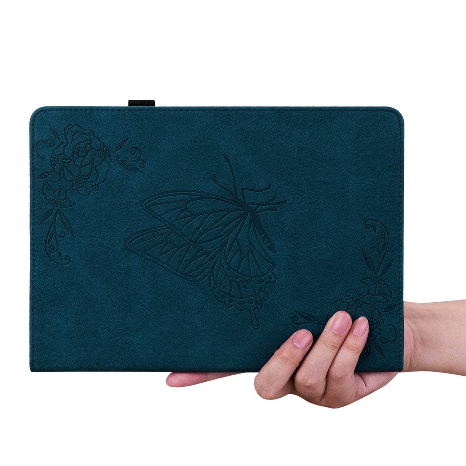 Casebuddy Galaxy Tab S9 2023 Vegan Leather Butterfly Cover