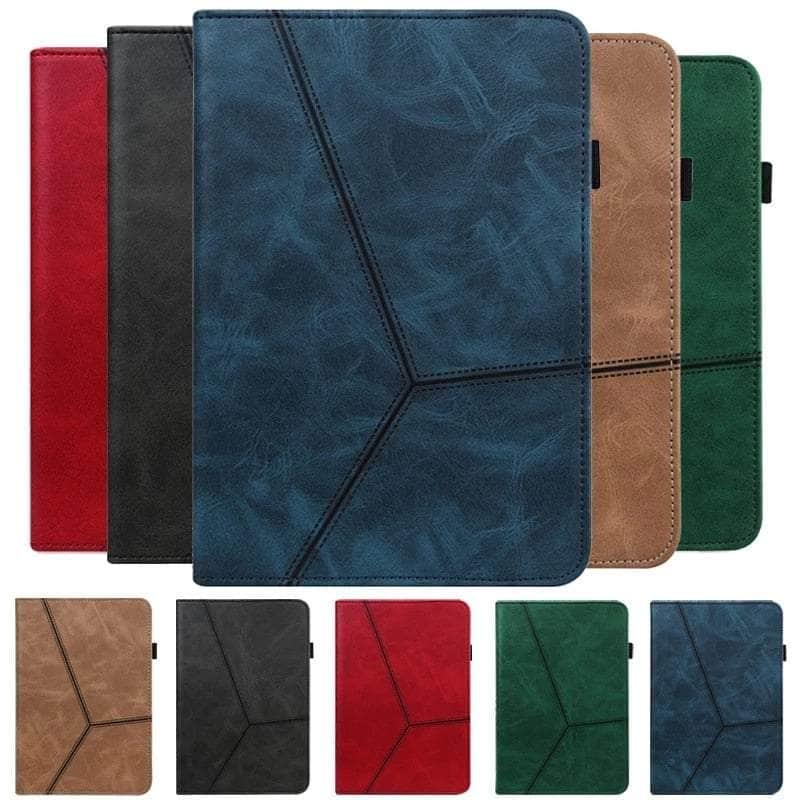 Casebuddy Galaxy Tab S9 Plus Luxury Vegan Leather Wallet Stand