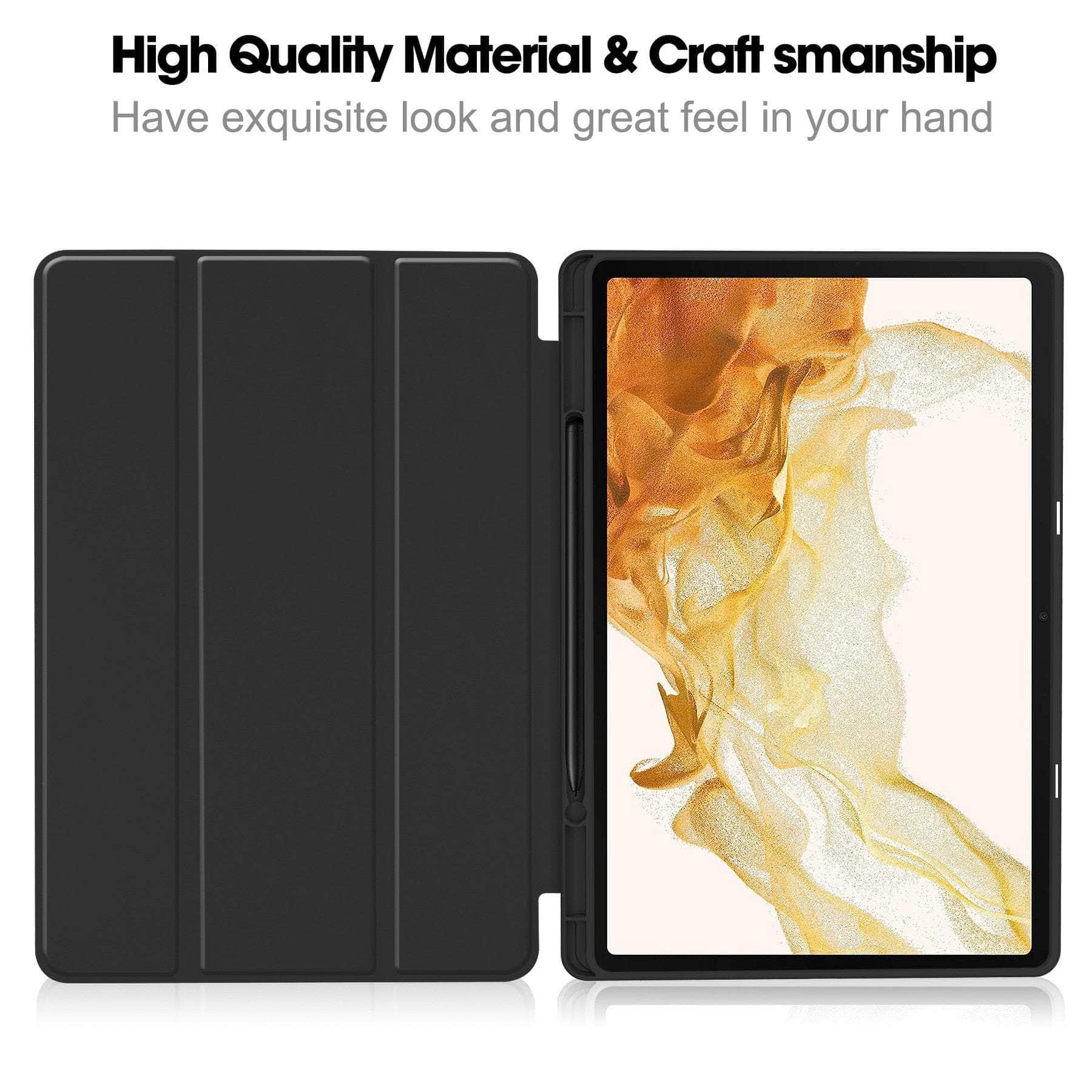 Casebuddy Galaxy Tab S9 Plus Smart Case Pencil Holder