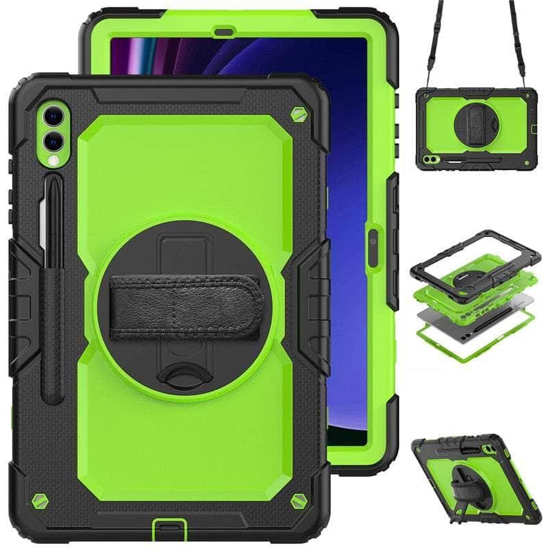 Casebuddy Galaxy Tab S9 Shockproof Shoulder Strap Case