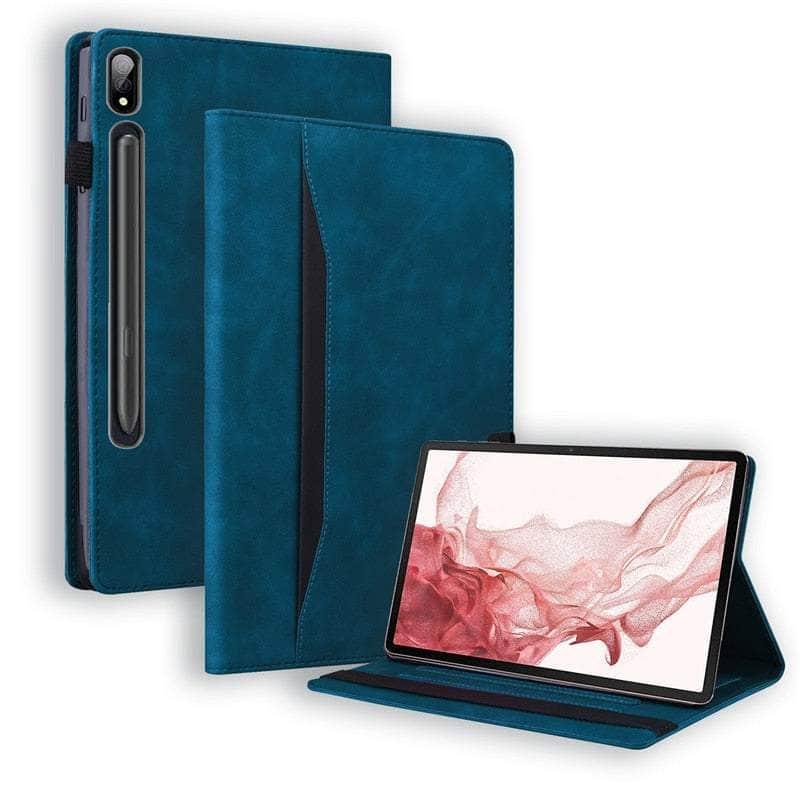 Casebuddy Galaxy Tab S9 Ultra Luxury Vegan Leather Wallet