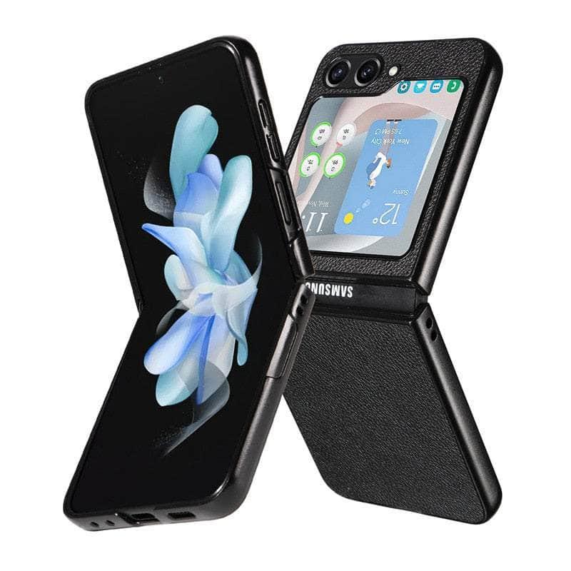 Casebuddy Galaxy Z Flip 5 Vegan Leather Case