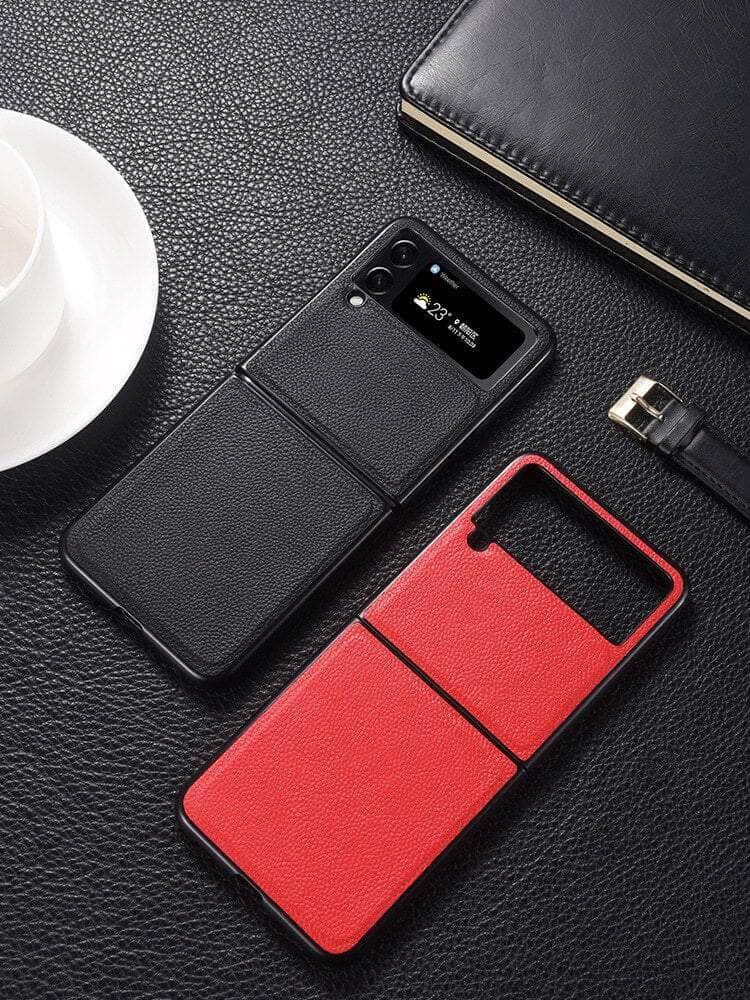 Casebuddy Galaxy Z Flip 5 Vegan Leather Case