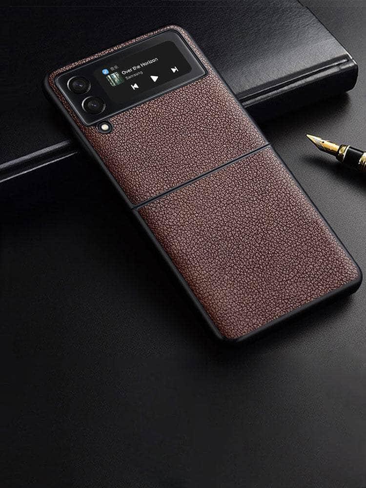 Casebuddy Galaxy Z Flip 5 Vegan Leather Case