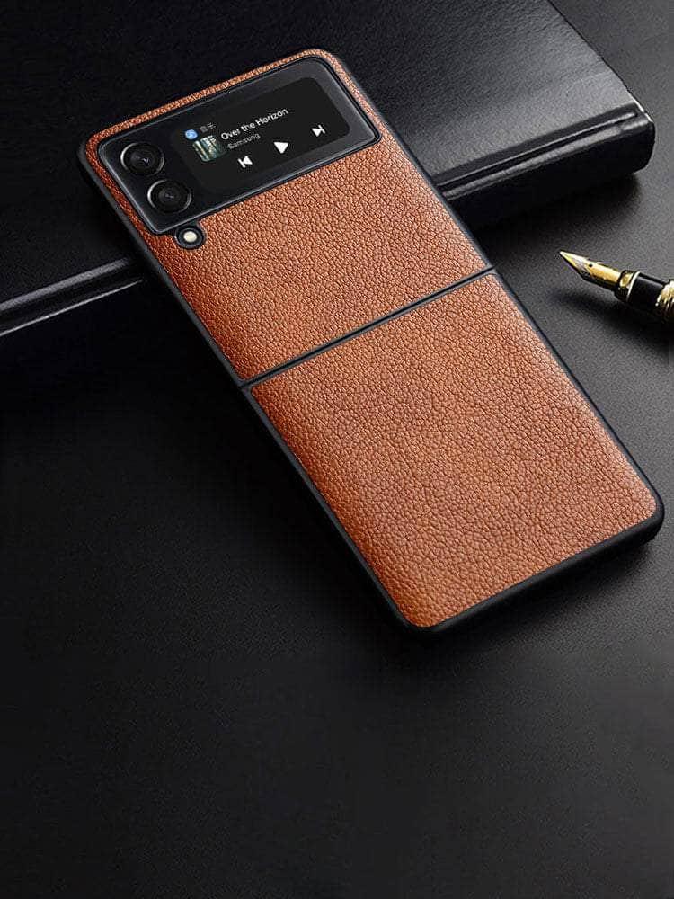 Casebuddy Galaxy Z Flip 5 Vegan Leather Case