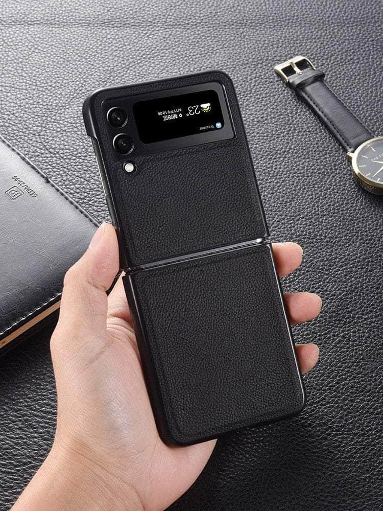 Casebuddy Galaxy Z Flip 5 Vegan Leather Case