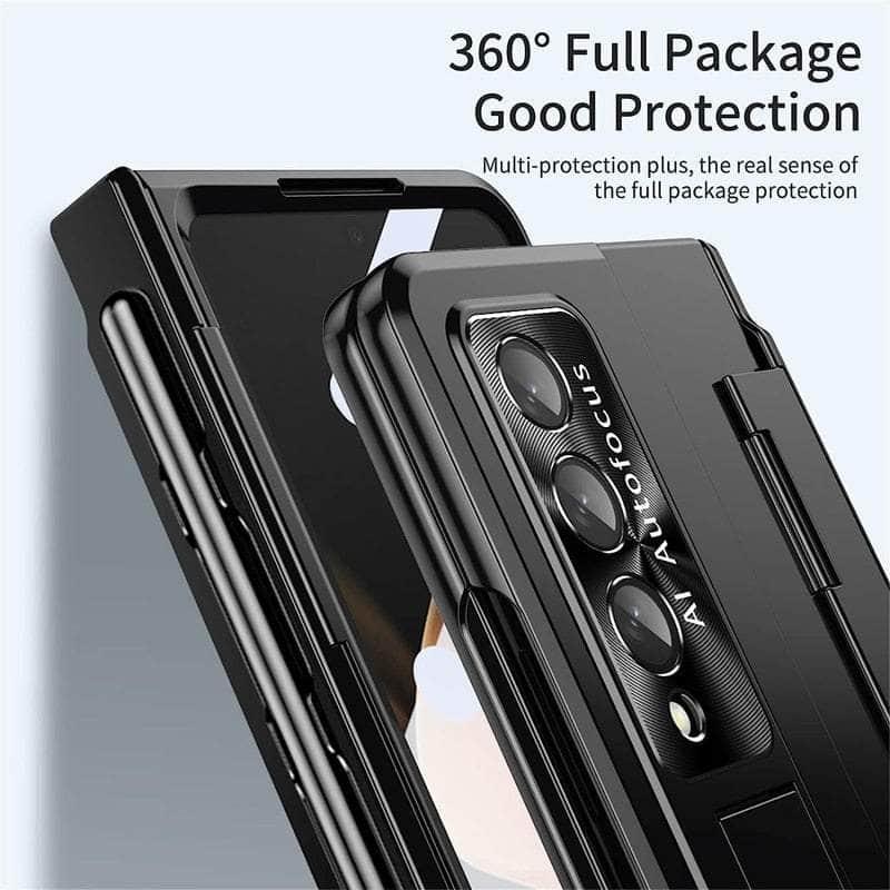 Casebuddy Galaxy Z Fold 3 Pen Holder Kickstand Case