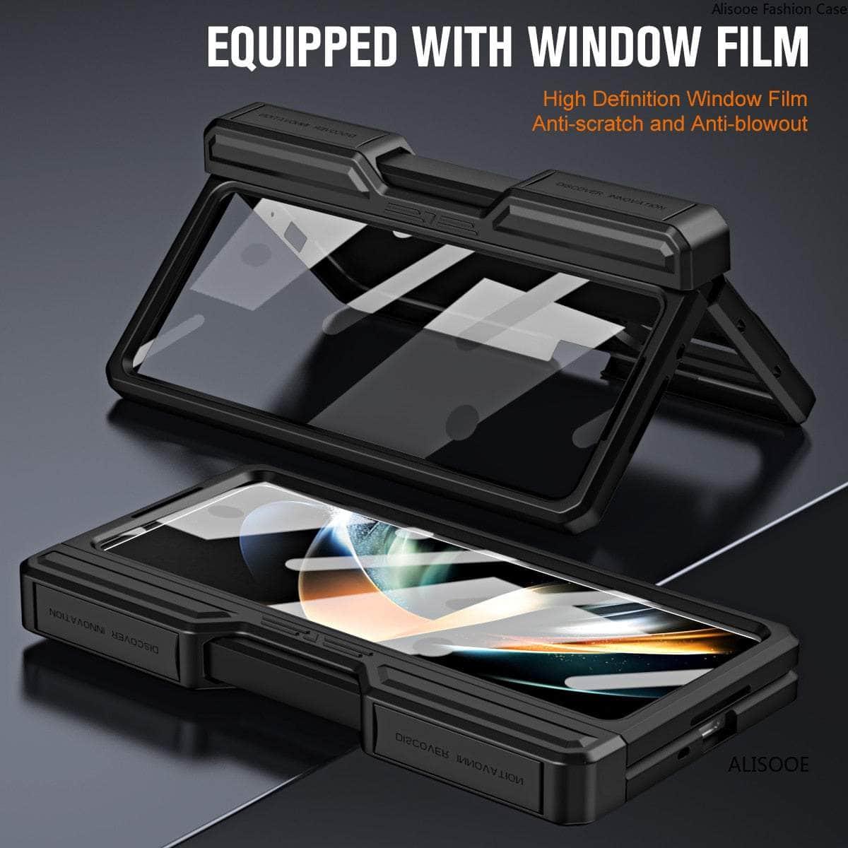 Casebuddy Galaxy Z Fold 4 Rugged Armor Pen Slot Case