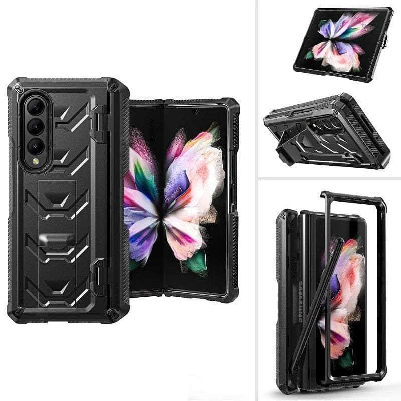 Casebuddy Galaxy Z Fold 5 Hinge Pen Slot Kickstand Hard Case