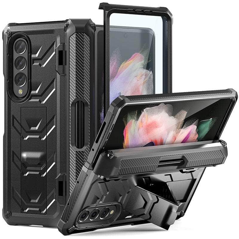 Casebuddy Galaxy Z Fold 5 Hinge Pen Slot Kickstand Hard Case