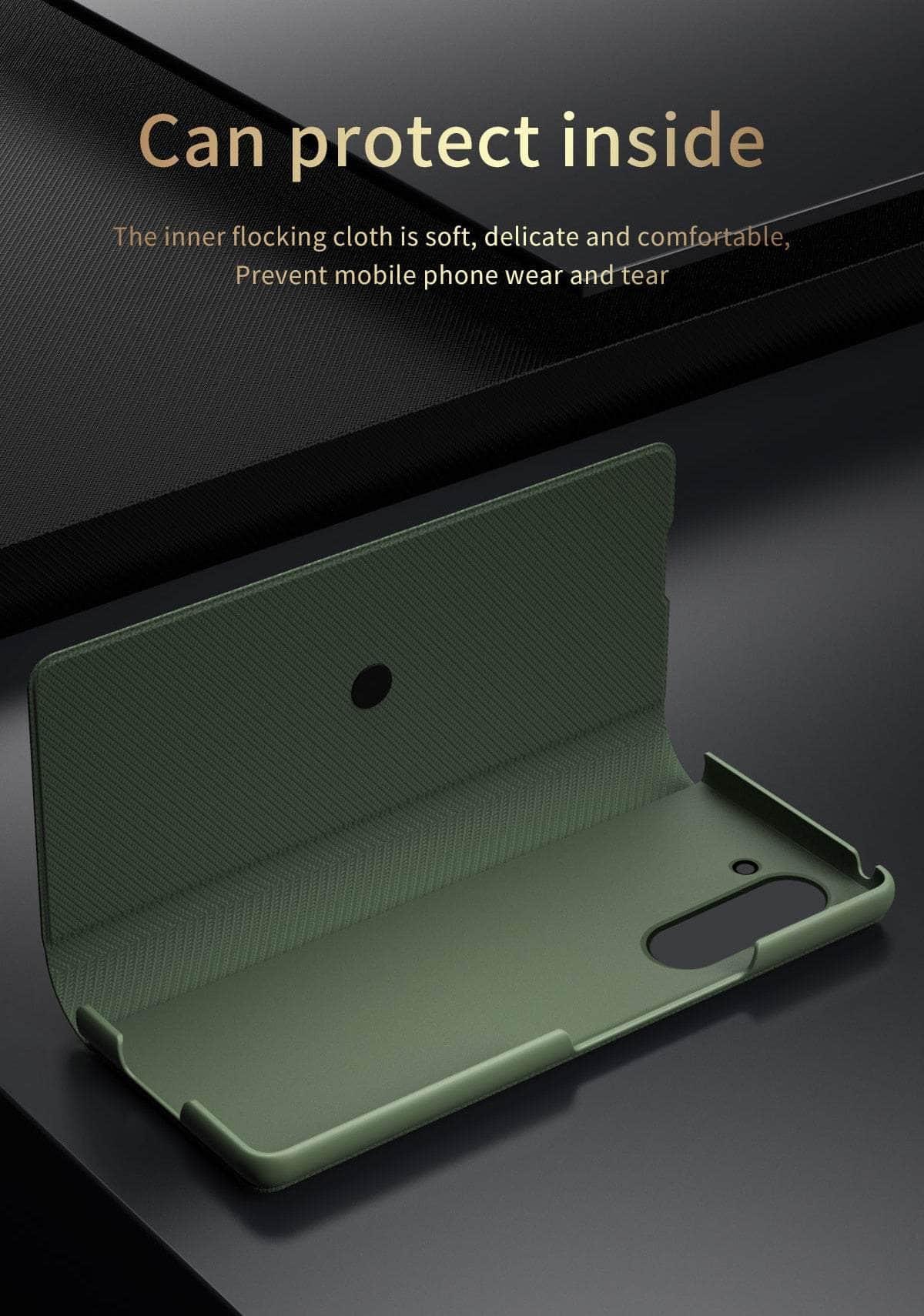 Casebuddy Galaxy Z Fold 5 Matte Carbon Fiber Folding Cover