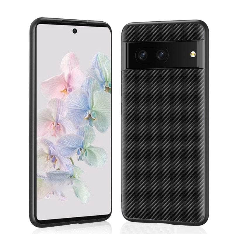 Casebuddy Google Pixel 8 Pro Carbon Fiber Vegan Leather Case