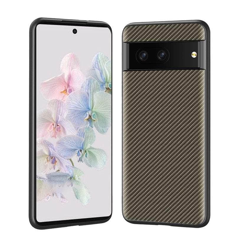 Casebuddy Google Pixel 8 Pro Carbon Fiber Vegan Leather Case