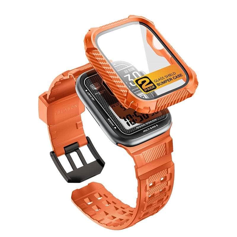 Casebuddy Orange I-BLASON Apple Watch 6/5/4/SE2/SE Case 44mm Armorbox