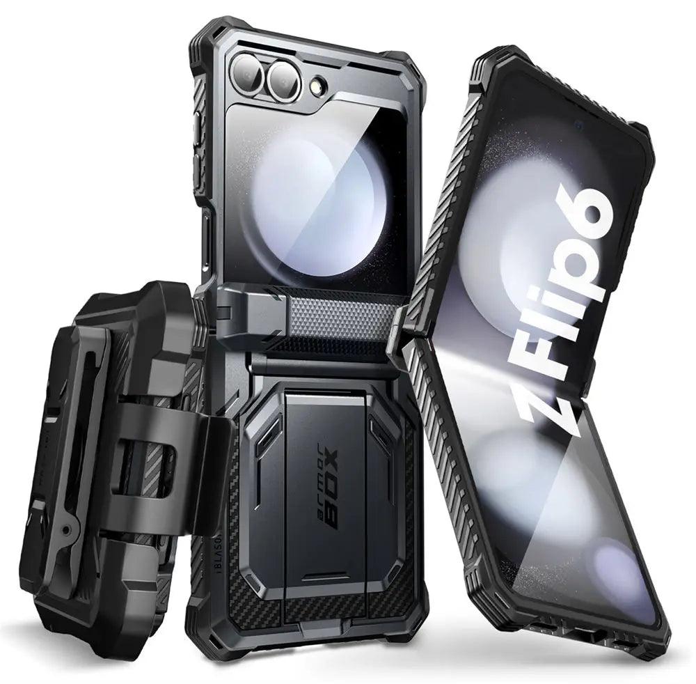 I-BLASON Galaxy Z Flip 6 Armorbox Full-Body Rugged Holster - CaseBuddy Australia