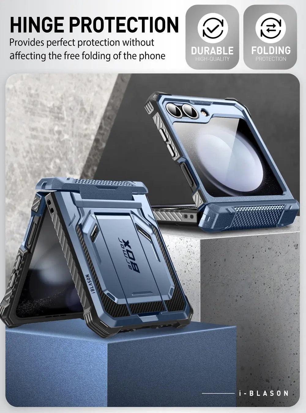 I-BLASON Galaxy Z Flip 6 Armorbox Full-Body Rugged Holster - CaseBuddy Australia