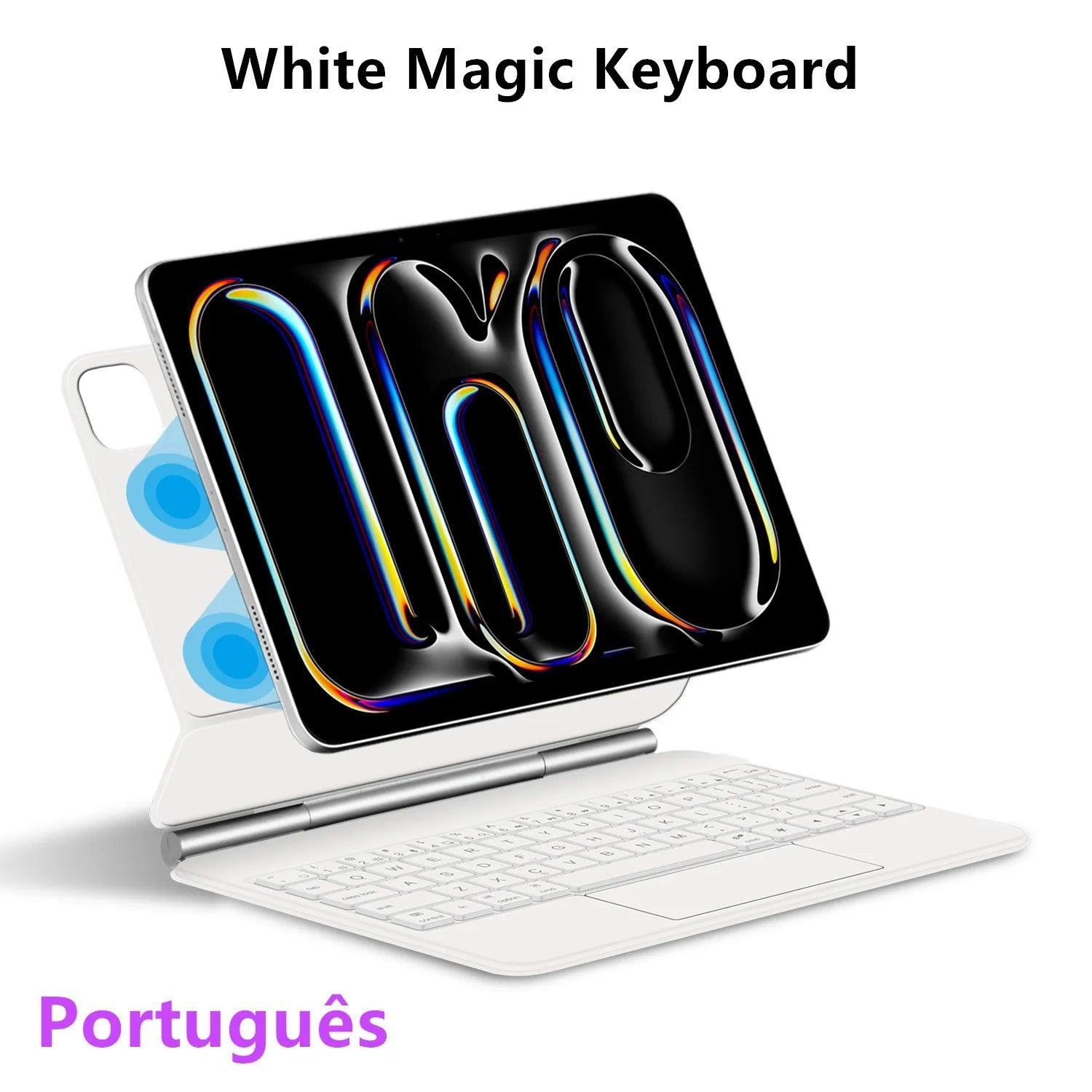 iPad Air 11 2024 Magic Keyboard Smart Magnetic Case - CaseBuddy Australia